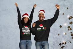 I don't do matching christmas outfits SVG, But I do SVG Product Image 2