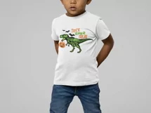 Trick rawr treat SVG, Trick or treat svg, Halloween Dinosaur Product Image 2