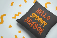 Hello spooky season sublimation | Halloween PNG Product Image 5
