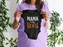 Mama is my boo SVG, Mama SVG, Halloween SVG Product Image 4