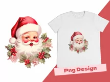 Retro Santa Claus PNG Digital Download Product Image 8