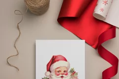 Retro Santa Claus PNG Digital Download Product Image 9
