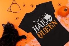 Halloqueen SVG Halloween SVG, Halloween woman shirt Product Image 3