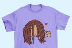 Chibi emotion clipart and sublimation bundle Product Image 4