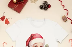 Retro Santa Claus PNG Digital Download Product Image 10