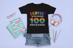 Poppin my way through 100 days of school SVG, Poppin my way Product Image 2