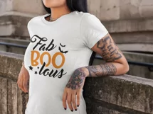 Fab BOO lous svg, Halloween Fabooulous SVG, halloween SVG Product Image 5