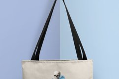 Booktrovert Skeleton Floral Book PNG Product Image 7