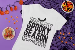 Spooky Season SVG, Halloween SVG, Halloween shirt SVG, Fall Product Image 2