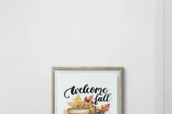 Welcome Fall Png Quote, Instant Downloads for Sublimation Product Image 3