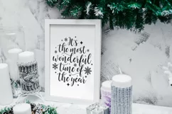 It's the most wonderful time of the year SVG, Christmas SVG Product Image 5