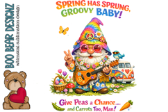 Groovy Garden Gnome Clipart Product Image 1
