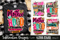 Trendy Mama PNG , Retro Collage Mama 4 Designs Sublimation Product Image 5