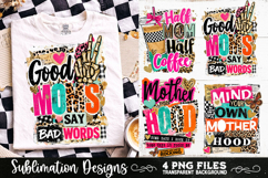 Trendy Mama PNG , Retro Collage Mama 4 Designs Sublimation Product Image 7