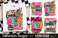 Trendy Mama PNG , Retro Collage Mama 4 Designs Sublimation Product Image 7