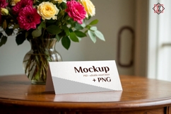 2 horizontal greeting card mockup variants Product Image 2