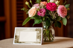 2 horizontal greeting card mockup variants Product Image 3