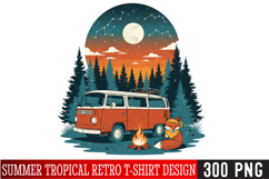 Summer Camping T-Shirt Design,Camping T-Shirt Design PNG 