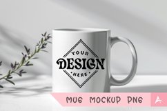 Coffee Mug Mockup Placed on a Learn more Product Image 1