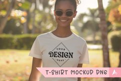 Gildan 5000 crewneck women white color t-shirt mockup Product Image 1