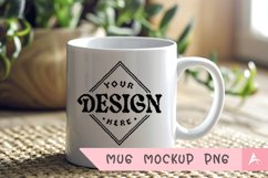 Coffee Mug Mockup Placed on a Learn more Product Image 1