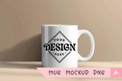 Coffee Mug Mockup Placed on a Learn more Product Image 1
