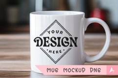 Coffee Mug Mockup Placed on a kitchen Product Image 1