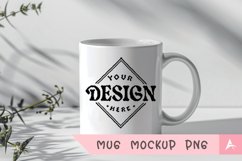 Coffee Mug Mockup Placed on a Learn more Product Image 1