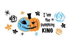 Halloween Can Glass SVG. Pumpkin Jack O&#039;lantern SVG, PNG Product Image 2