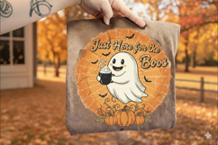 Just here for the boos Sublimation - Halloween Design Product Image 1