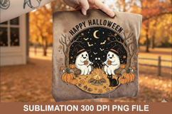 Happy Halloween Sublimation - Halloween Design Product Image 1