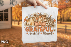 Grateful Thankful Sublimation - Halloween PNG Design Product Image 4