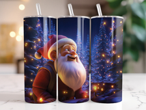 3D Christmas 20 oz Skinny Tumbler Mega Bundle Product Image 3