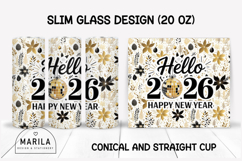 MEGA BUNDLE 56 Christmas &amp; New Year 2026 Skinny Tumbler Wrap Product Image 10