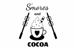 Smores SVG. Smore PNG. Round Christmas Ornament SVG Product Image 2