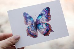 35 Watercolor Butterflies Clipart PNG Sticker Bundle Product Image 4