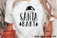 Santa Baby SVG, Christmas Design Product Image 2