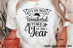 It s The Most Wonderful Time Of The Year SVG, Christmas Product Image 2