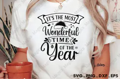 It s The Most Wonderful Time Of The Year SVG, Christmas Product Image 2