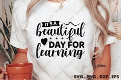 It S A Beautiful Day For Learning Svg Product Image 1