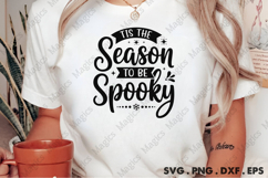 Tis The Season To Be Spooky SVG, Christmas Design Product Image 2