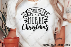 We Wish You A Merry Christmas SVG, Christmas Design Product Image 2