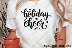 Holiday Cheer SVG, Christmas Design Product Image 2