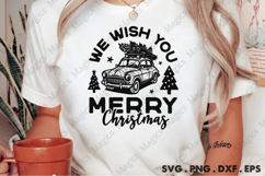 We Wish You Merry Christmas SVG, Christmas Design Product Image 2