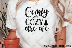Comfy Cozy Are We SVG, Christmas Design Product Image 2