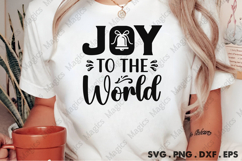 Joy To The World SVG, Christmas Design Product Image 2