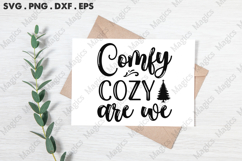 Comfy Cozy Are We SVG, Christmas Design Product Image 3