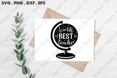 Worlds Best Teacher Svg Product Image 2