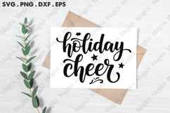 Holiday Cheer SVG, Christmas Design Product Image 3
