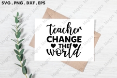 Teacher Change The World Svg Product Image 2